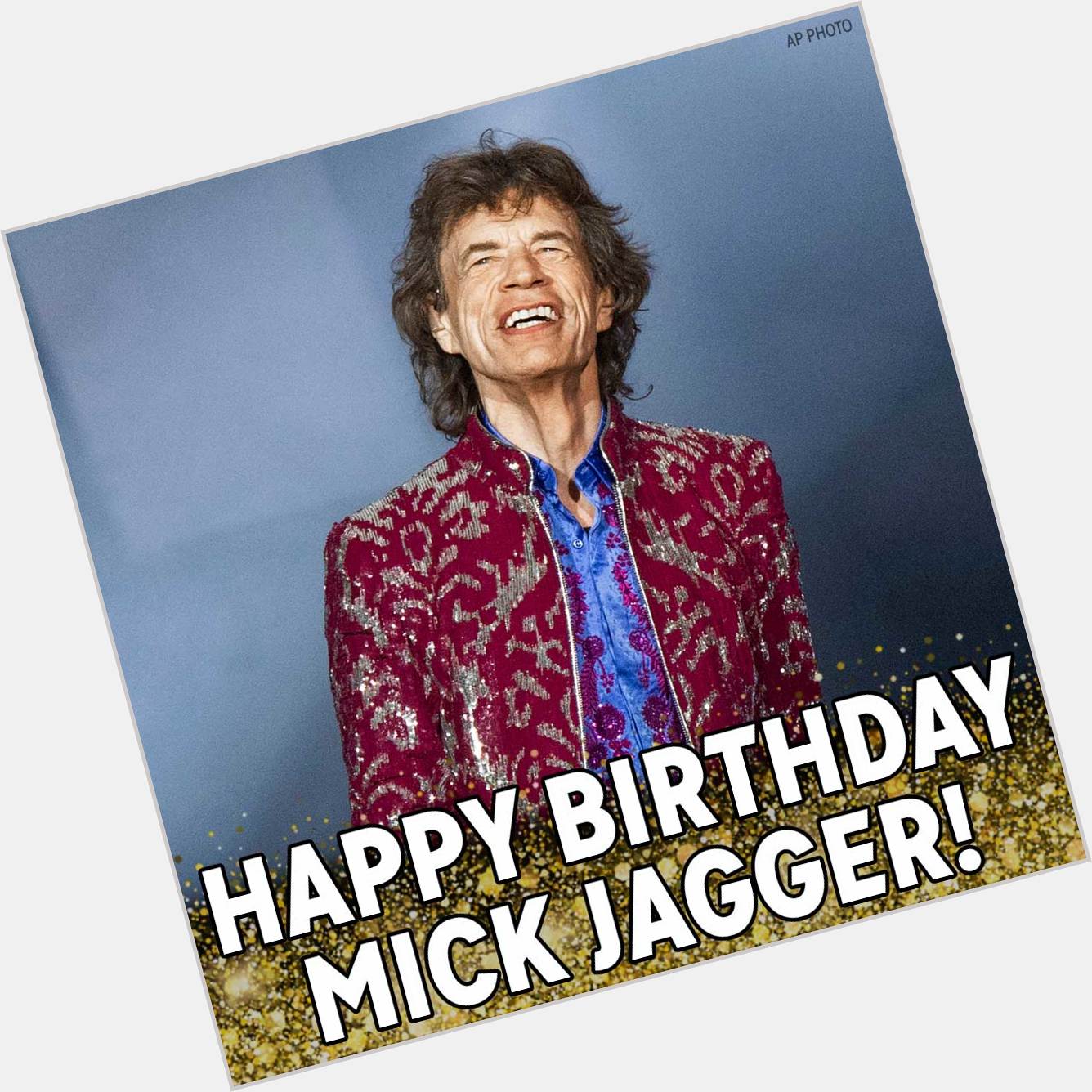 Happy birthday to legendary rocker Mick Jagger! 