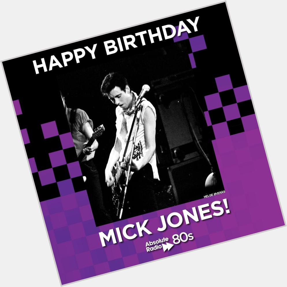 Happy 60th birthday to Mick Jones from The Clash !
\"If I go there will be trouble
If I stay there will be double!\" 