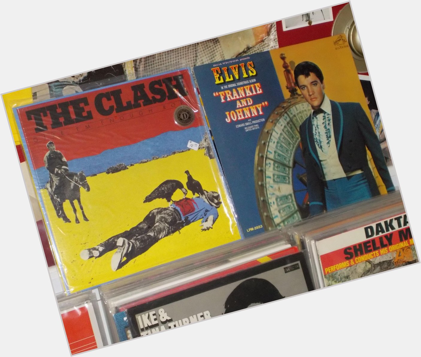Happy Birthday to Mick Jones of the Clash and the late Col. Tom Parker, manager of Elvis 