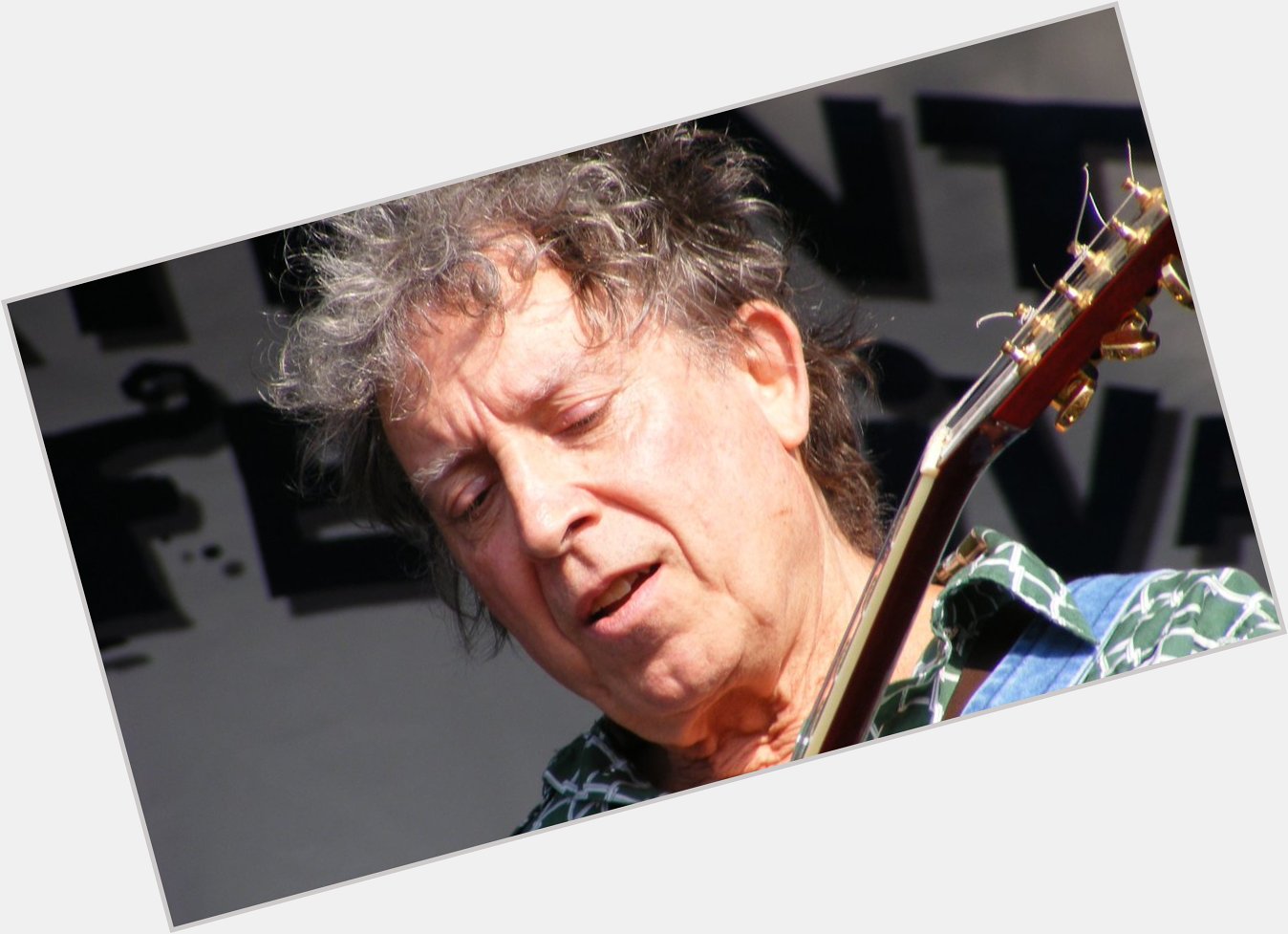  Happy birthday Mick Taylor. At first glance I thought this was Elvin Bishop. 