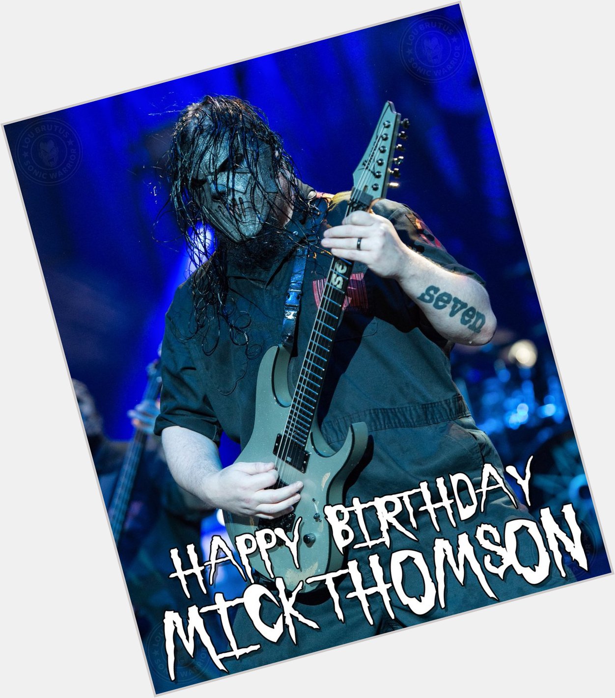 HBD MICK! Happy Birthday to the mighty Mick Thomson of   