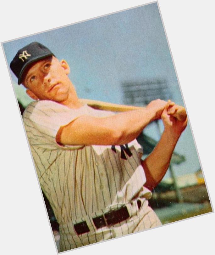 Happy Birthday to Mickey Mantle!  