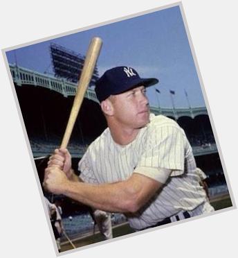 Happy 83rd birthday to Mr. Forearms himself, Mickey Mantle. 