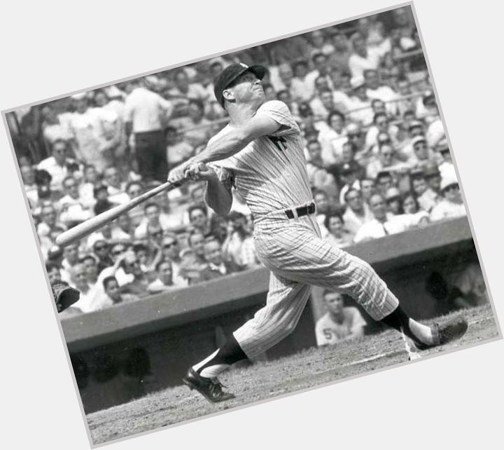 Happy bday to team player & icon Mickey Mantle (b. 1931). Heres to amazing  
