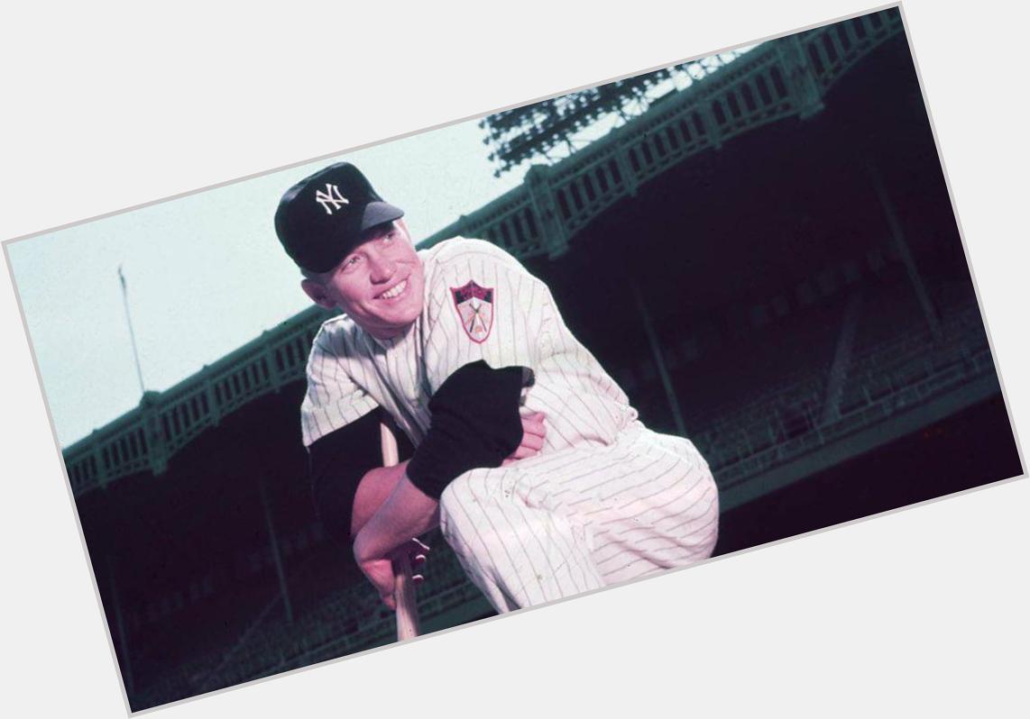  Happy birthday to Mickey Mantle one of the greatest to ever play