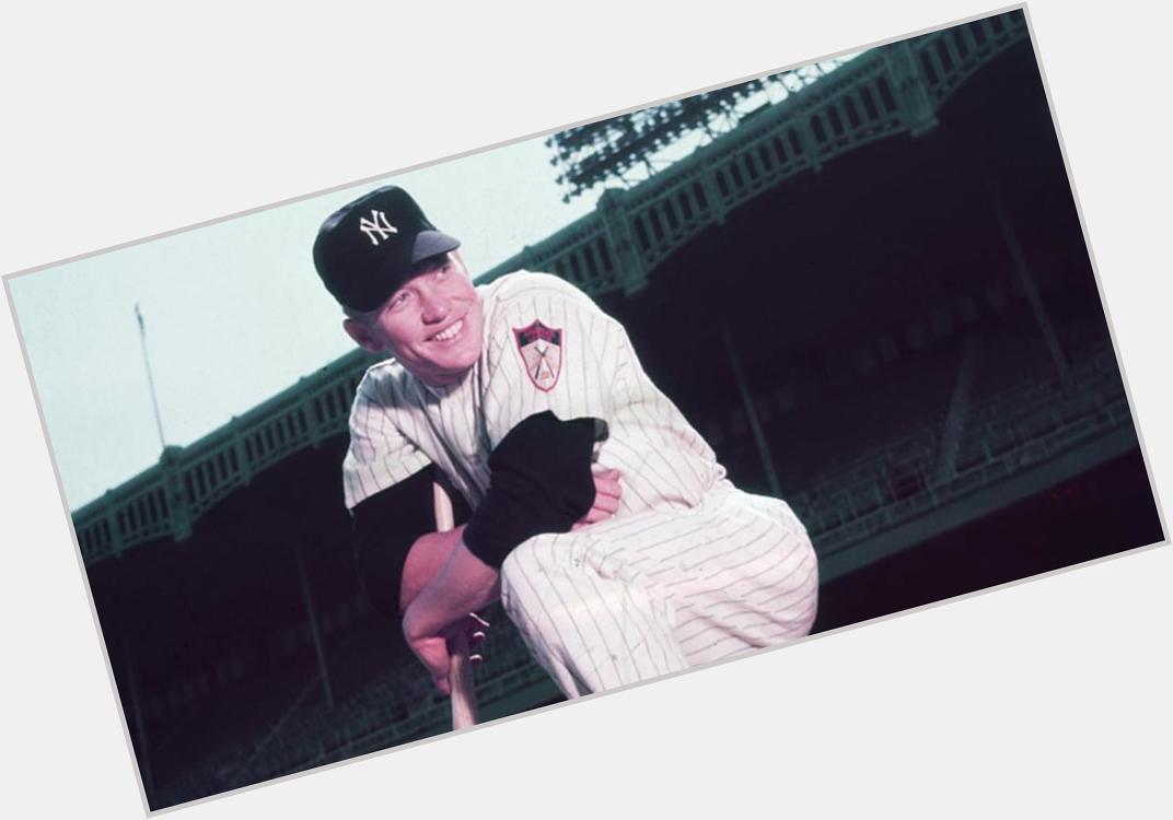 On this date in 1931 the great Mickey Mantle was born Happy birthday Mick! 