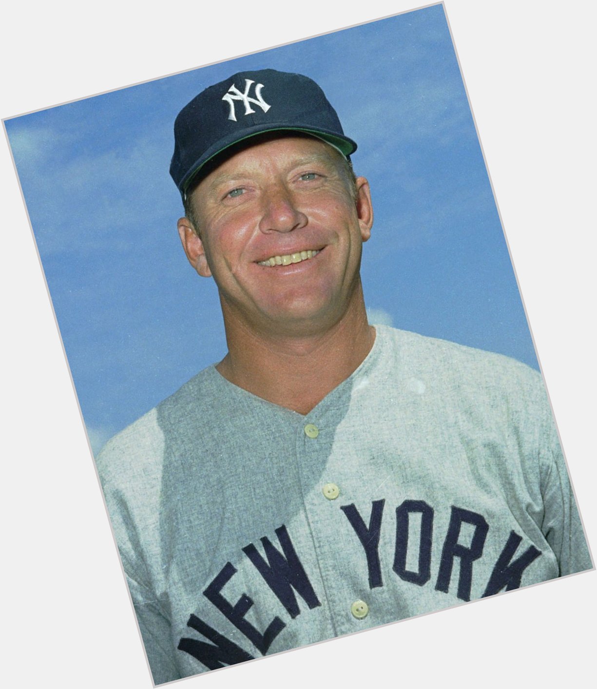 Happy birthday to Mickey Mantle! The baseball hall of famer and New York Yankees legend was born in 1931. 