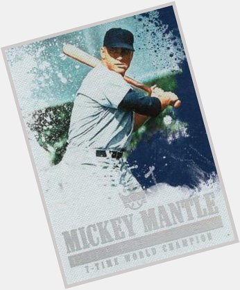 Happy birthday to Mickey Mantle, synonymous with World Series greatness (and expensive cardboard). 