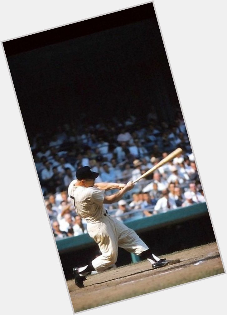 Happy Birthday to this Yankee great and HOF\er Mickey Mantle 