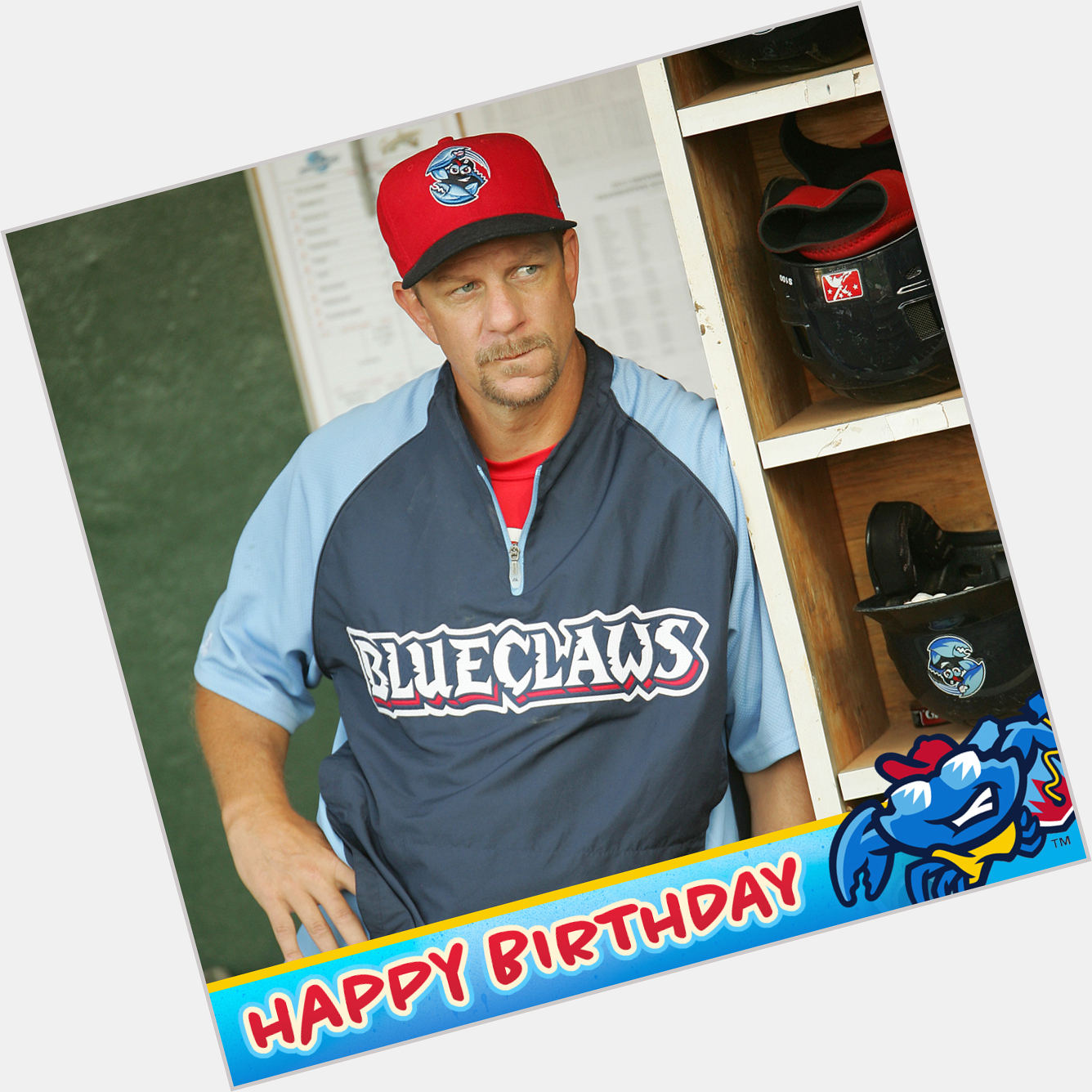 Join us in wishing a very Happy Birthday to legend and former BlueClaws manager Mickey Morandini! 