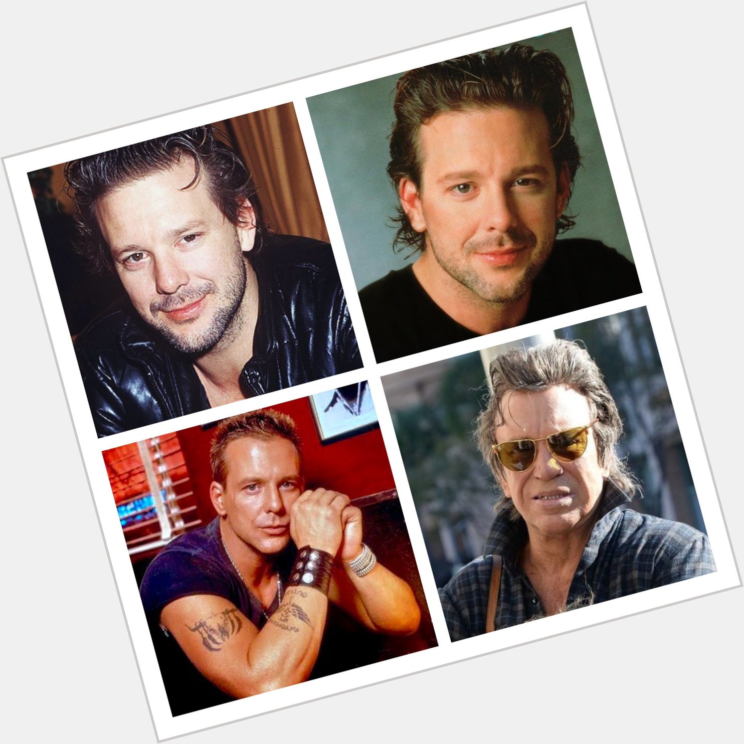 Happy 68th Birthday to Mickey Rourke! Uhhh.... what happened? 