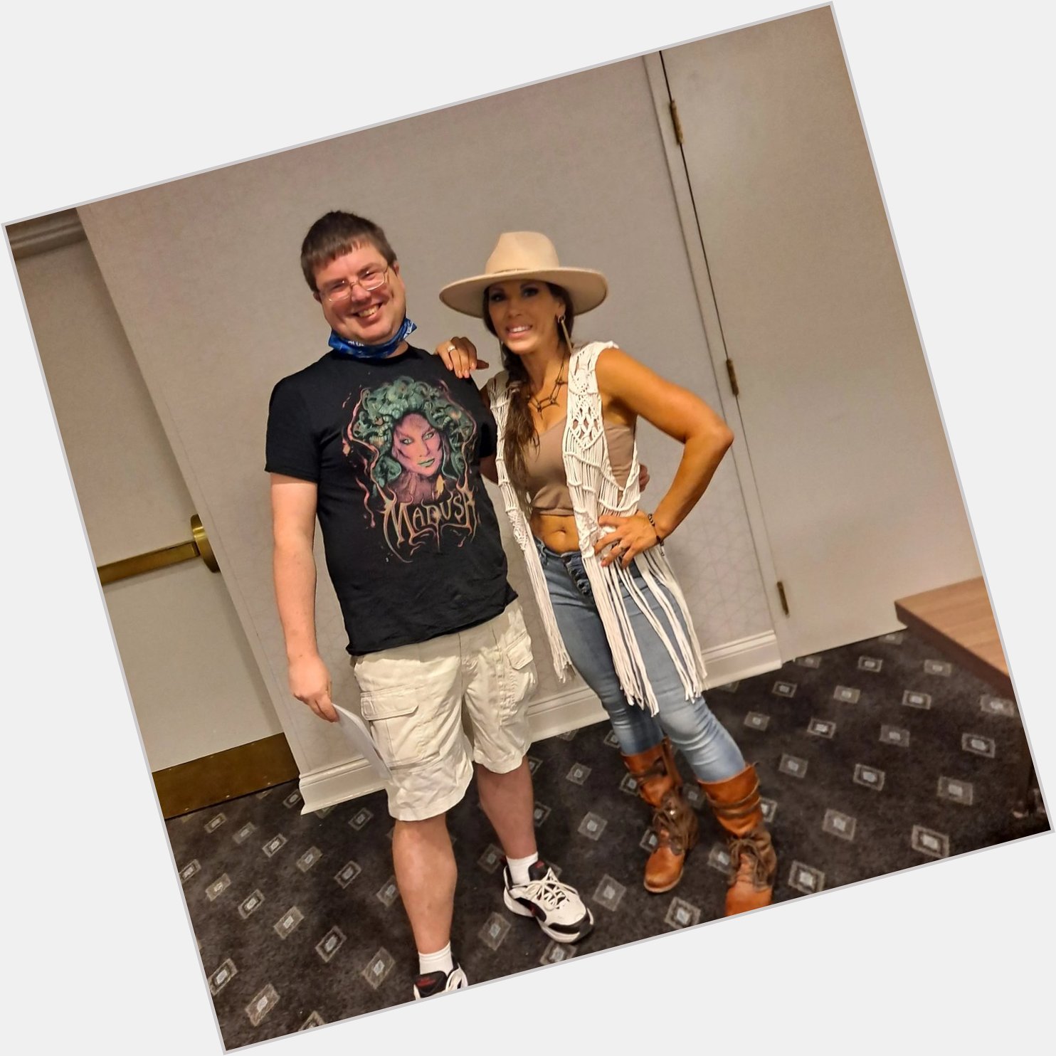 Happy Birthday Mickie James, honored to meet her over the weekend. 