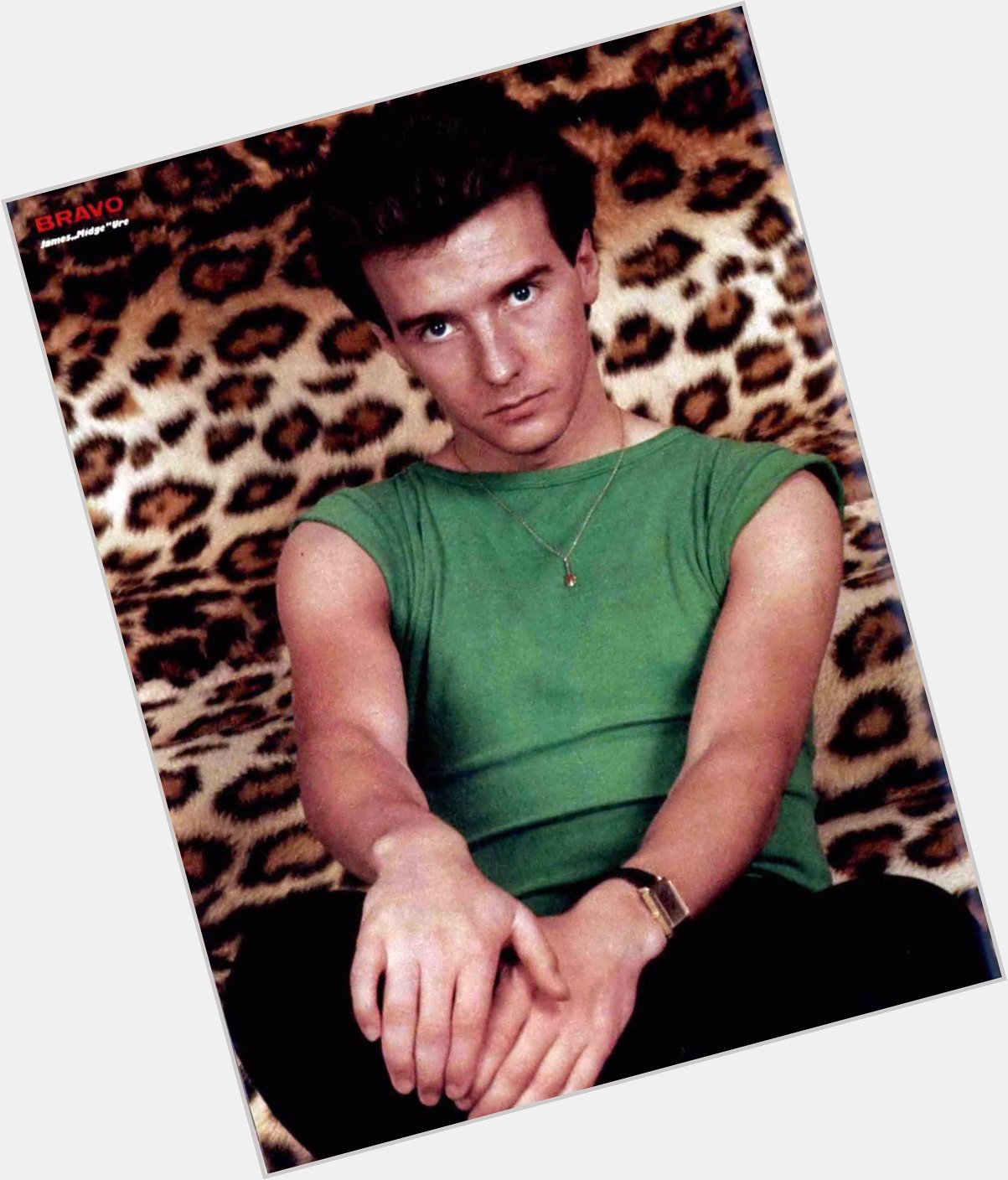 By the way, it s also this dude s birthday today. Happy birthday Midge Ure. 68 today 