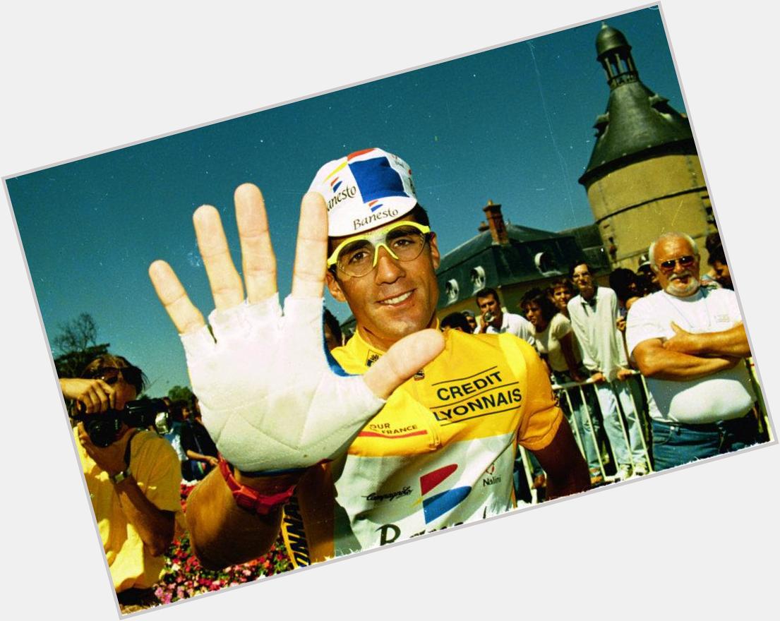 Happy birthday to five-time Tour de France champion Miguel Indurain. 