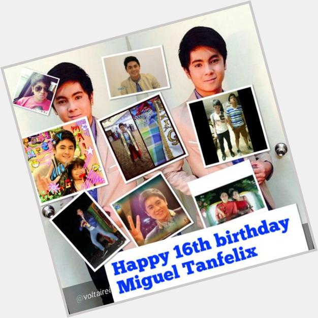   HAPPY BIRTHDAY MIGUEL TANFELIX MORE BLESSINGS TO COME...... 