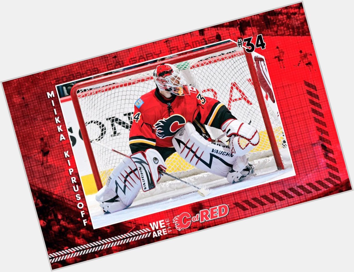 Happy Birthday Miikka Kiprusoff!   