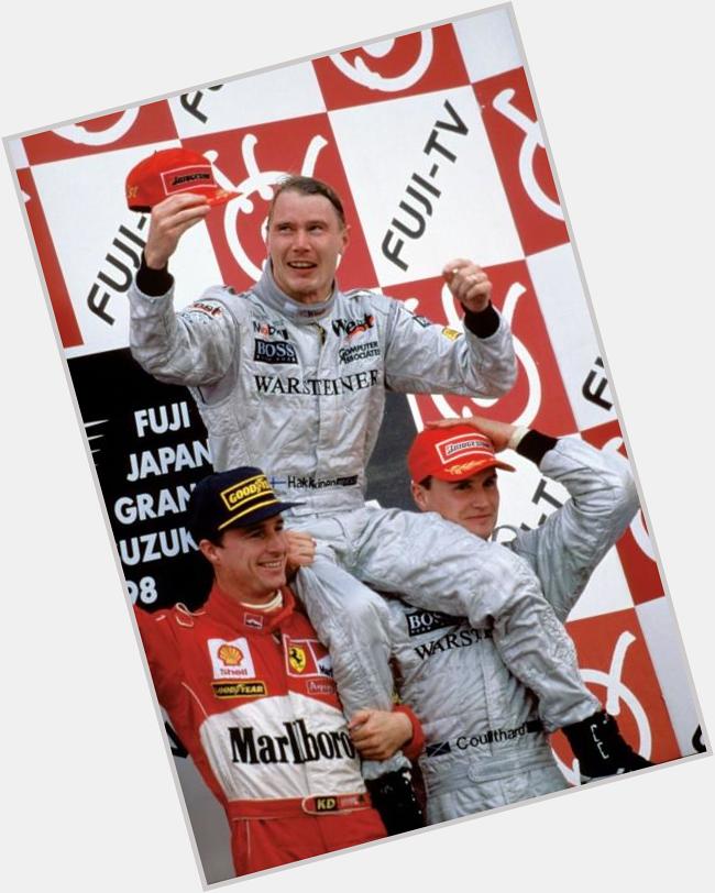 Happy birthday to Mika Hakkinen. F1 World Champion of 1998 and 1999. 