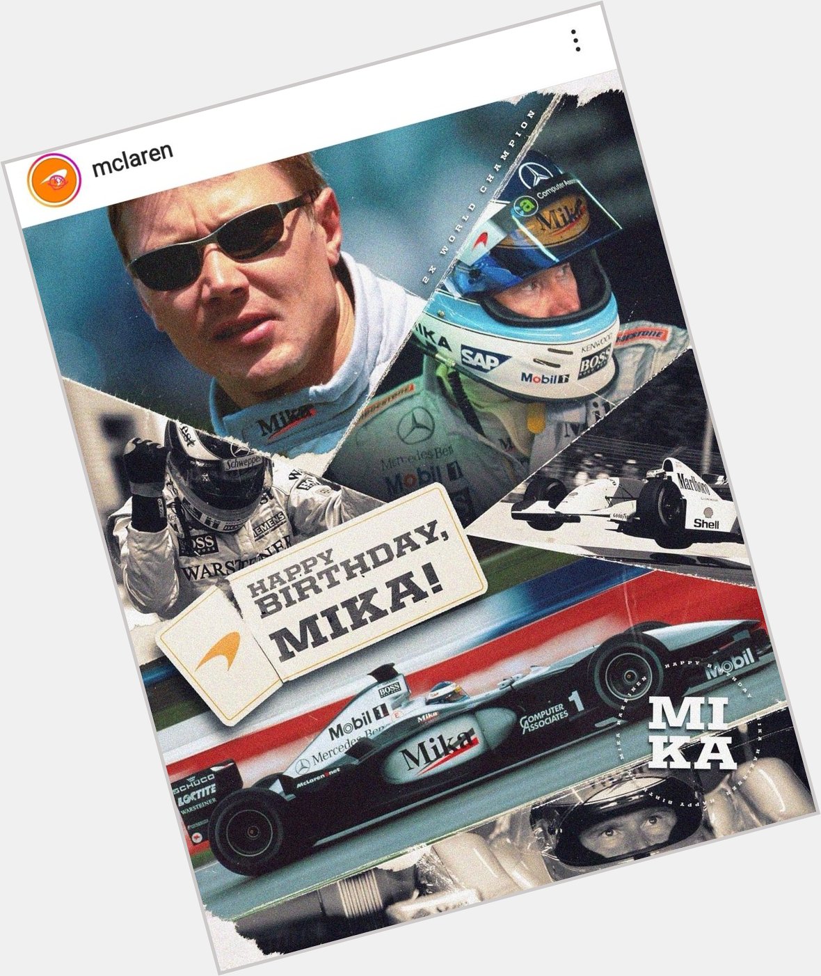 Happy birthday Mika Hakkinen!!! 