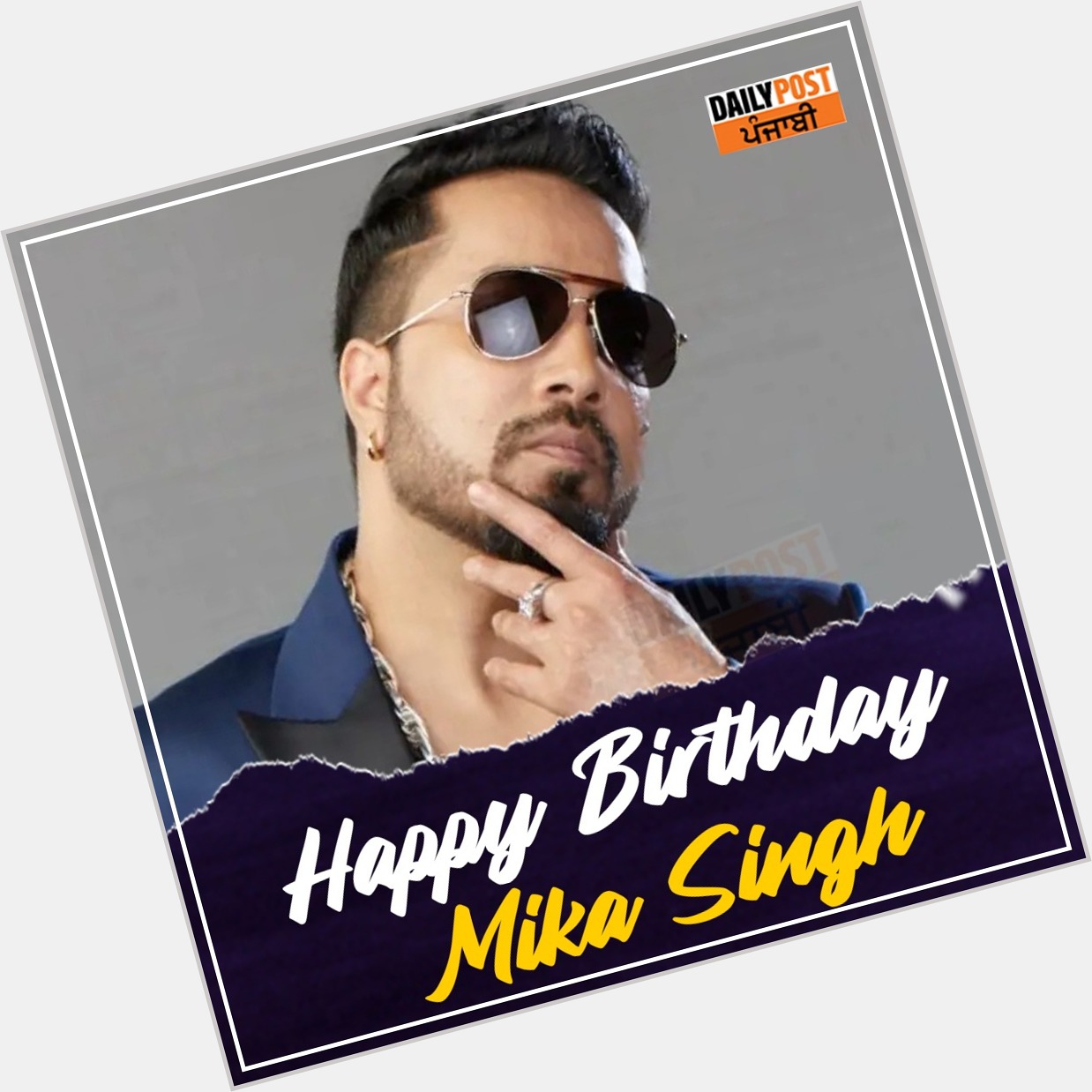 Happy Birthday Mika Singh    