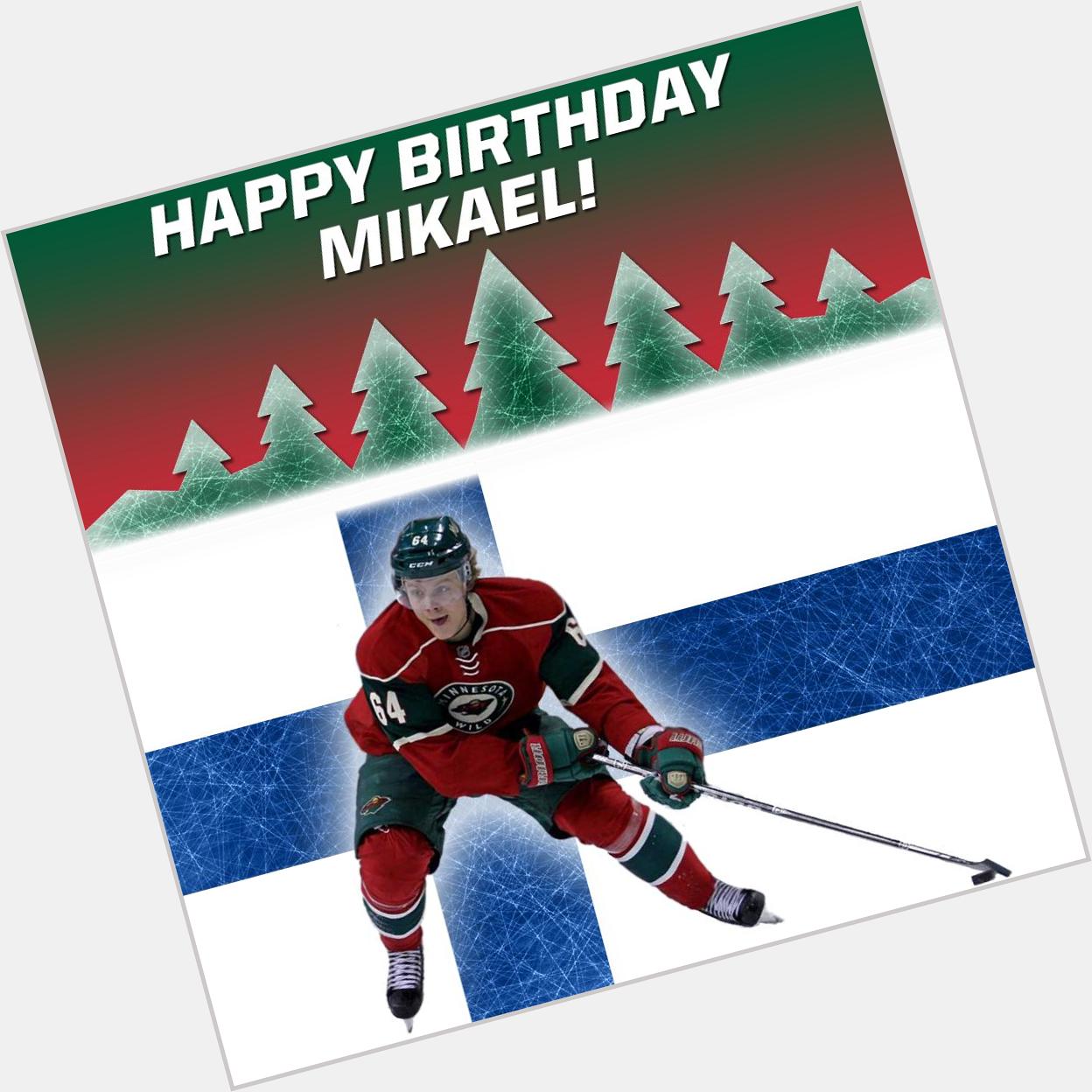 Happy birthday 2 Mikael Granlund of the We hope a W 2night will give u another reason 2 celebrate! 