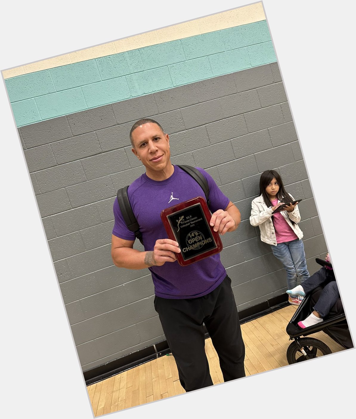 Happy birthday to Storm dad, Mike Bibby Thank you for spending your day cheering on 14T 