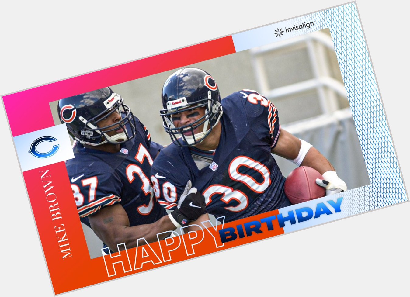Wishing a happy birthday to former Bear Mike Brown! 