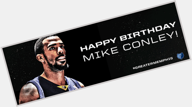 Happy 27th Birthday to PG, Mike Conley Jr! 