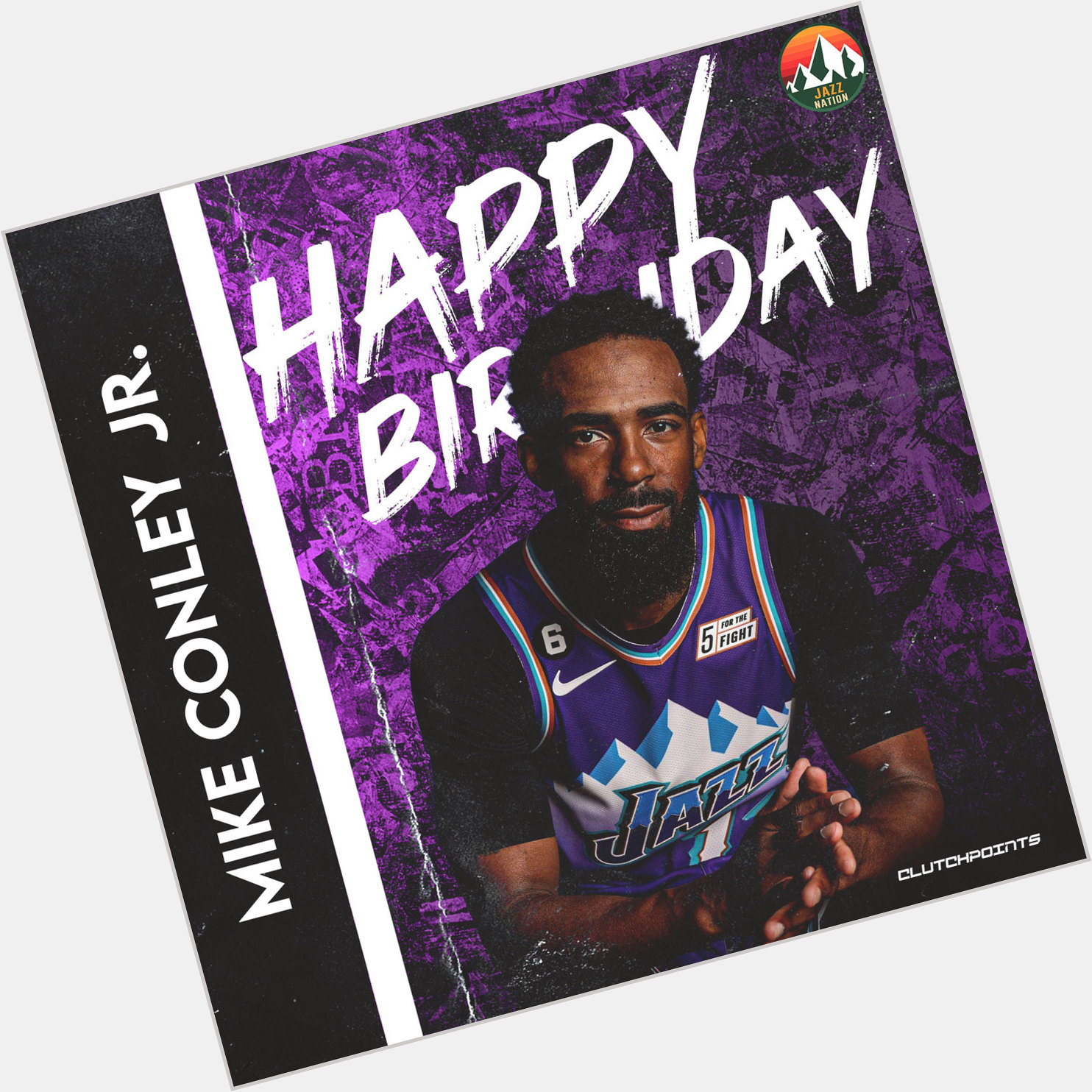 Jazz Nation, join us in wishing Mike Conley Jr. a happy 35th birthday 