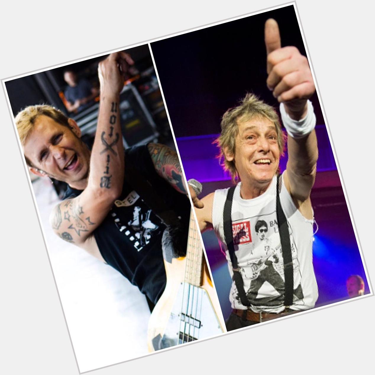 Happy Birthday to two of our bad-ass brothers in rock: Mike Dirnt and Barrie Masters!!  