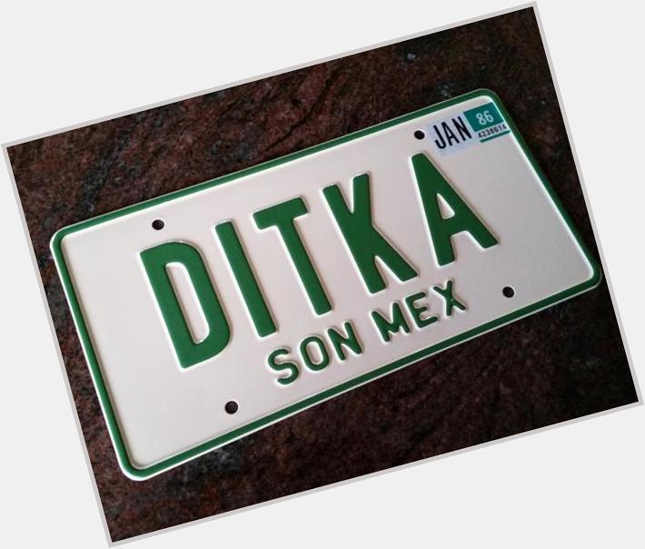 Got a new vanity plate for my car!  Note the mo/yr! Happy bday to Iron Mike Ditka today!  