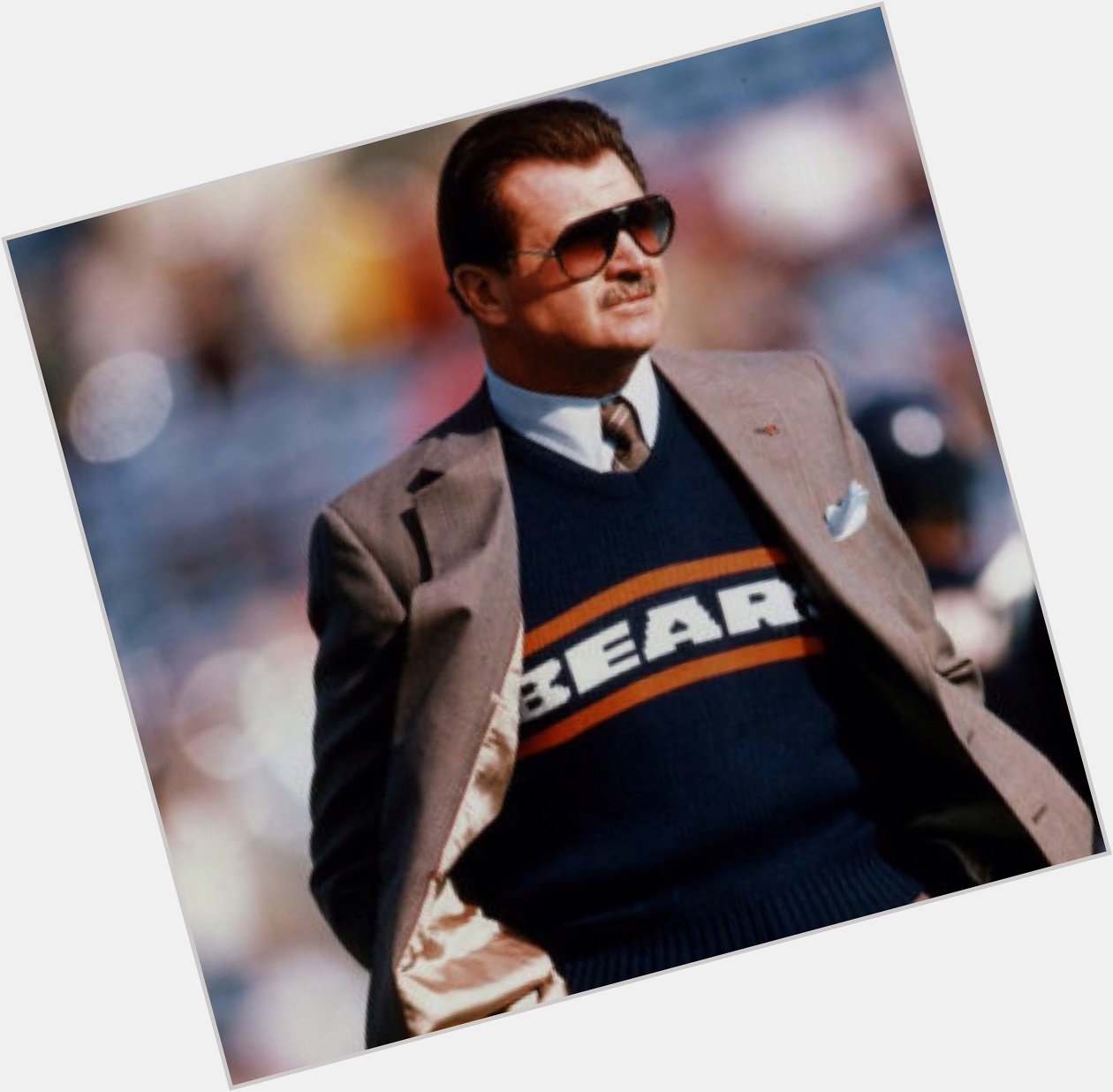 Happy Birthday to Mike Ditka, who could wear anything and make it look badass   