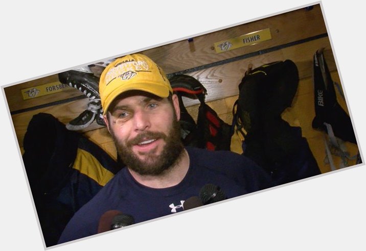 Happy Birthday to Predators captain Mike Fisher!! Let s celebrate with a win, shall we? 
