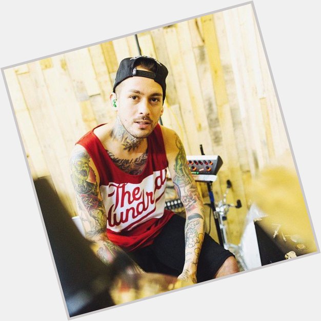 Happy birthday Mike Fuentes  I love you and the entire band so much. Happy birthday Mike 