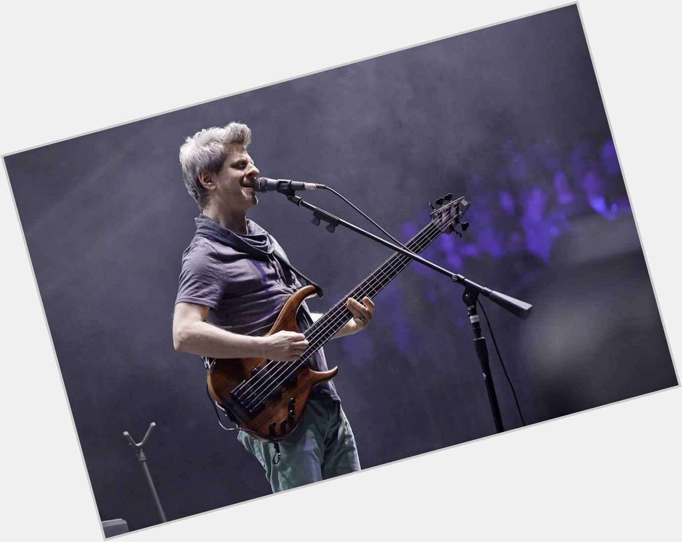 Happy birthday to bassist Mike Gordon! Here he is jamming out at MSG in December of 2013!  