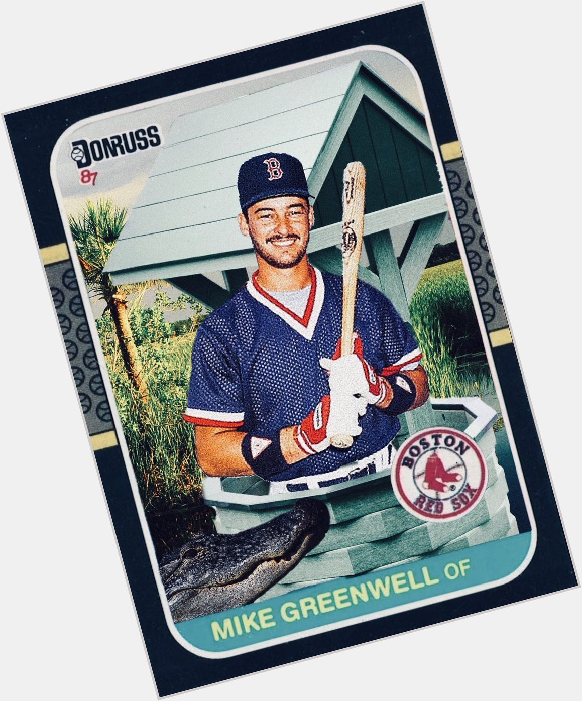A happy birthday Literals Series   to legend Mike Greenwell! 