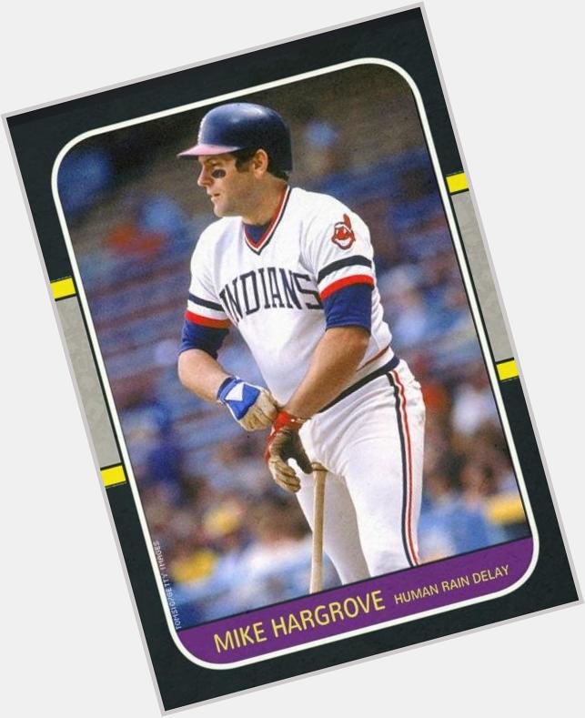 Happy 65th birthday to Mike Hargrove, who taught all of baseball to readjust between pitches. 