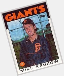 Happy 67th Birthday to former right-hander and current broadcaster Mike Krukow! Enjoy your day, meat! 