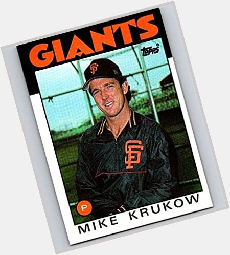 Happy Birthday to Mike Krukow! Grab some pine, meat.  