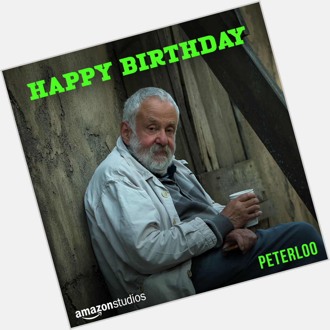 Wishing a very happy birthday to Mike Leigh, the acclaimed director of 