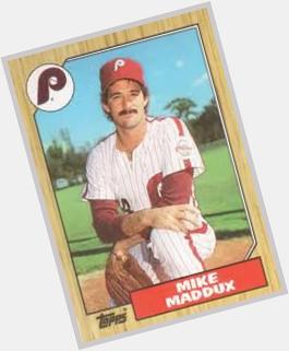 Happy 54th birthday to 1986-89 pitcher Mike Maddux.  