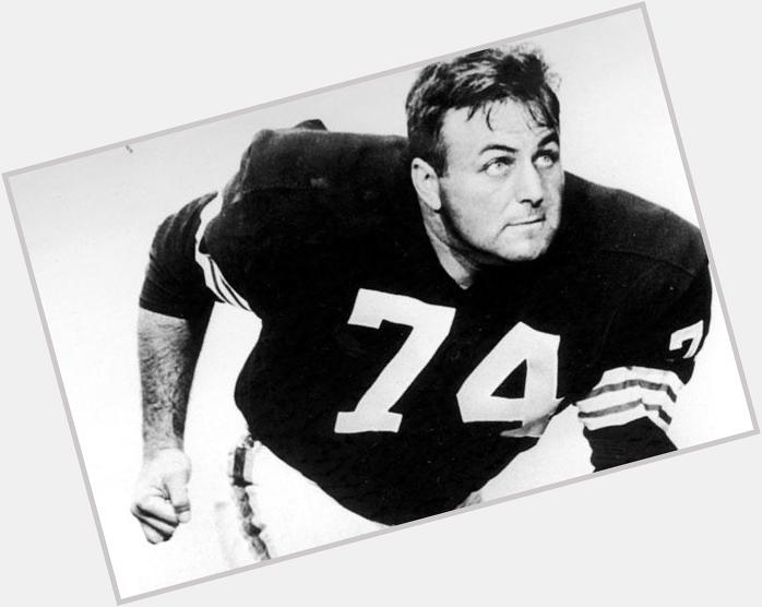 Happy BDay to late Mike McCormack. \51 NY Yanks, \54-62  6x Pro Bowler Later Coach 