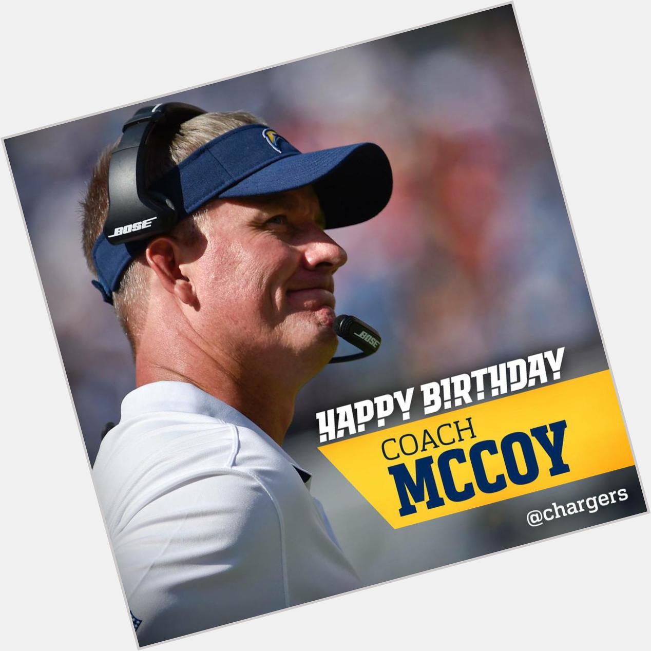 Happy Birthday Coach Mike McCoy & a belated Happy Birthday to DC John Pagano!  