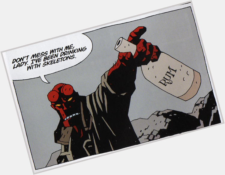 Happy Birthday to Mr Mike Mignola!
Thanks for all the inspiring stories! Enjoy a few drinks...  
