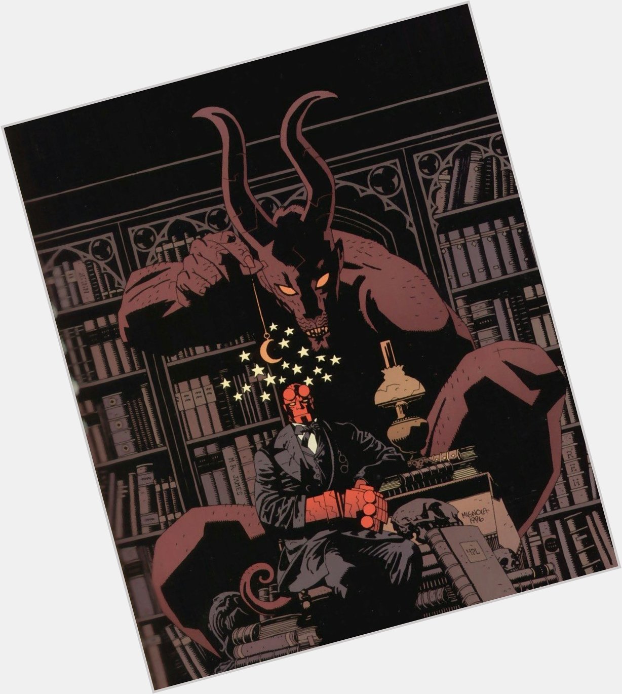 Happy birthday, Mike Mignola!

Share your favourite graphic novels and art with us! 