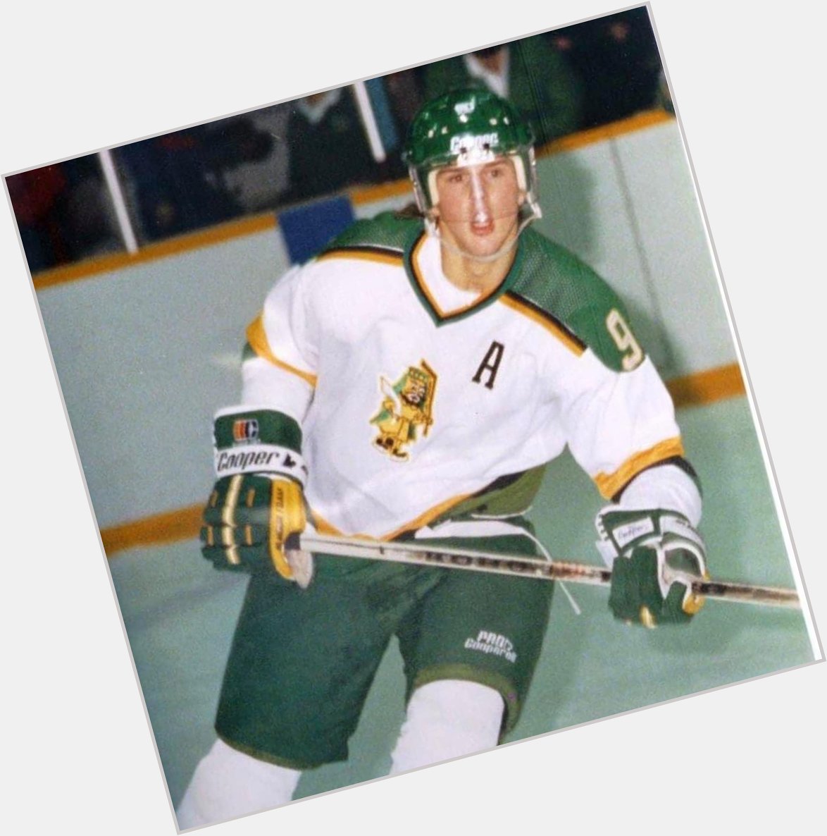 Mike Modano s bday today, and he probably looks the same as he did here. Happy birthday, Michael. 