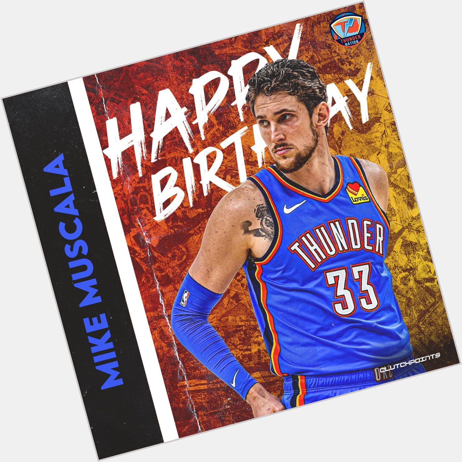 Join Thunder Nation in wishing Mike Muscala a happy 30th birthday!  