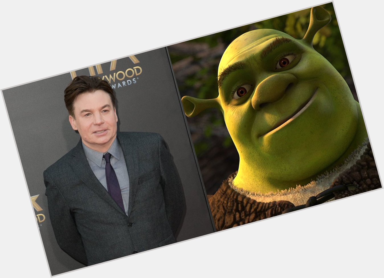 Happy 54th Birthday to Mike Myers! The voice of Shrek.   