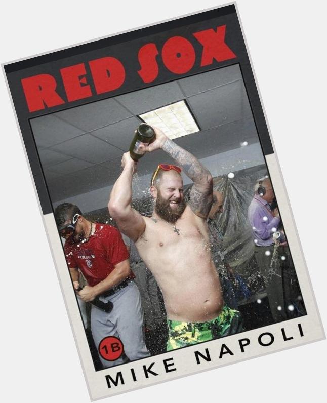 Happy 33rd birthday to Mike Napoli. What a difference a year makes. 