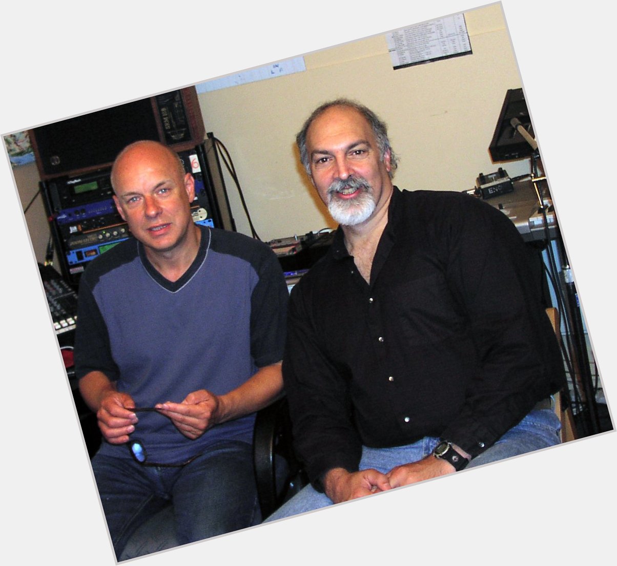 Two huge birthdays -  Mike Oldfield and Brian Eno! Happy chaps!  