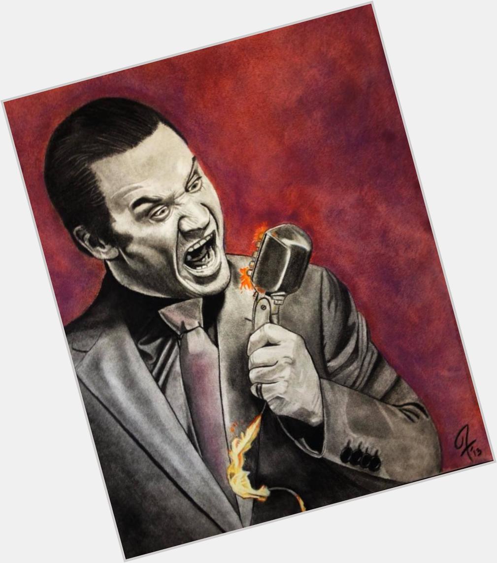   Happy Birthday to Mike Patton!  Hand drawn in charcoal. 